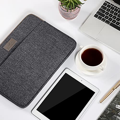 DOMISO-10-pulgada-Funda-para-portatil-Impermeable-con-tableta-Bolsa-de-transporte-para-de97-105-11iPad-Pro105iPad-AirMicrosoft-Surface-Go-2018Samsung-Galaxy-Tab-S3S4Lenovo-Ideapad-D330Gris