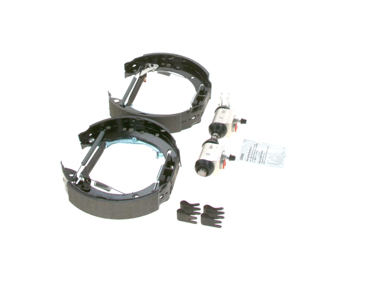 BOSCH Jeu de mâchoires de frein 0204114665 | Compatible avec: MITSUBISHI COLT VI