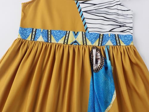 Disfraz Cleopatra para Niñas Pequeñas Vestido Egipcia miniatura 6