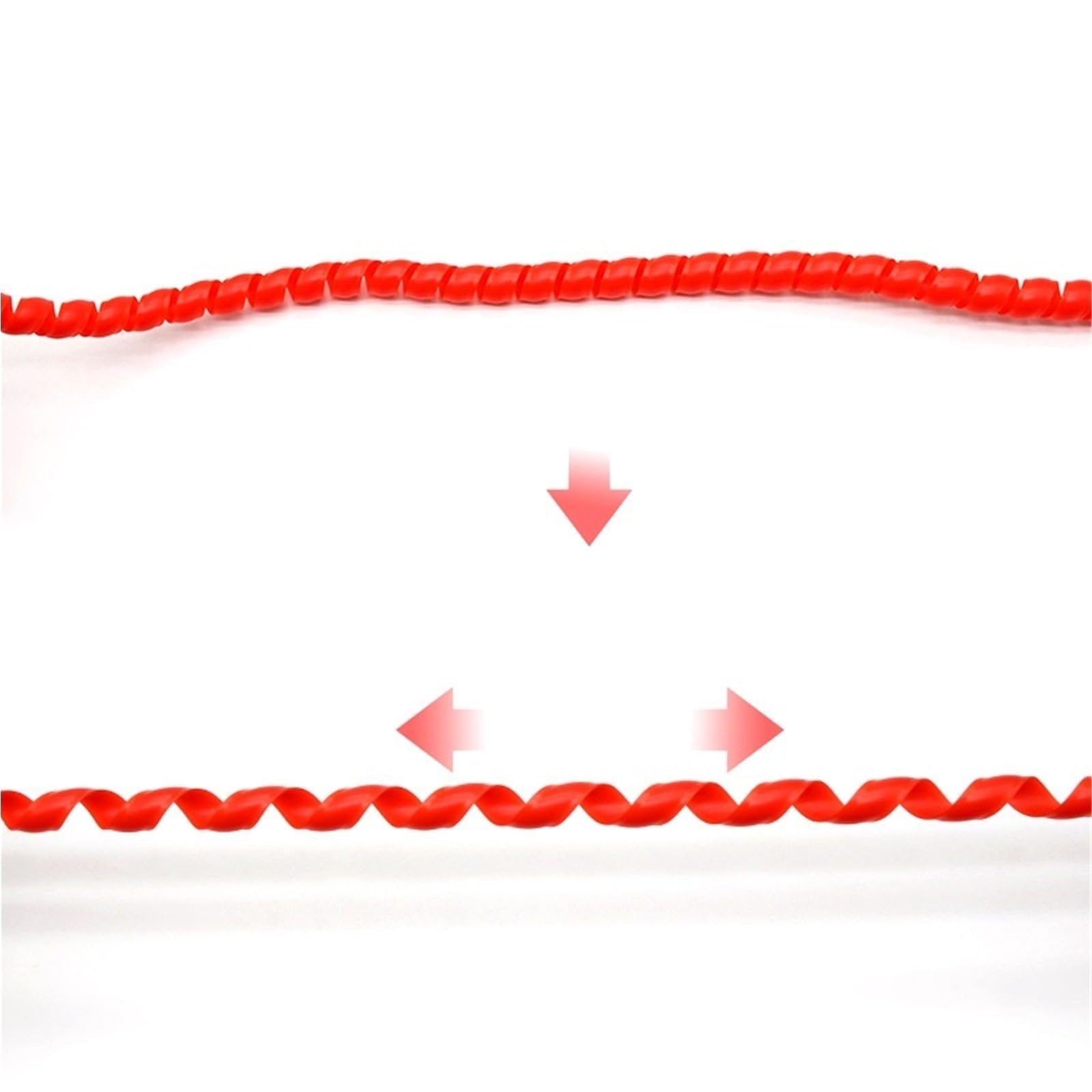 Funda Protectora de Cables, Tidy, Espiral Flexible de 10 Metros
