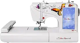 Máquina Costura e Bordar Doméstica Ss-1500 Bivolt - Sun Special