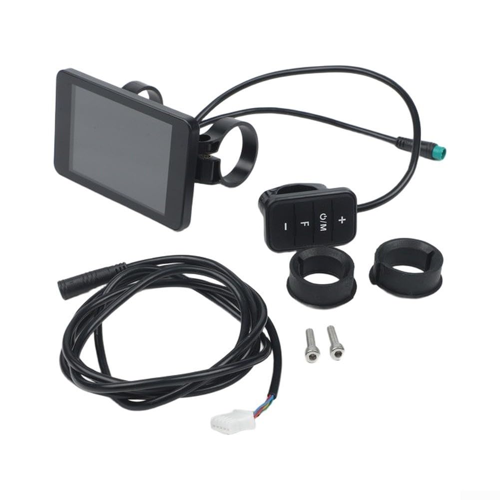 Pantalla LCD Color para t8 para E-Bike 24-72V para bafang Pantalla