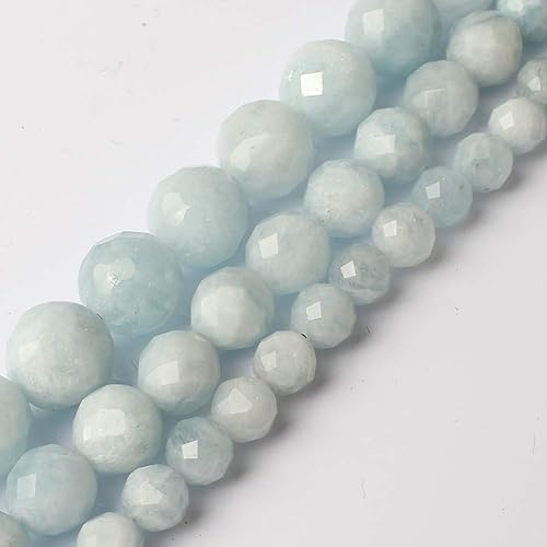 Vista 119 de Cuentas redondas de piedras preciosas naturales para hacer joyas, 15 pulgadas, 0.14, 0.21, 0.28, 0.35, 0.42 pulgadas, cuentas semipreciosas Piedra