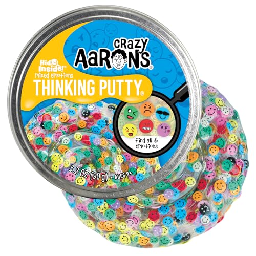 Crazy Aaron's Putty Mixed Emotions Hide Inside Thinking Putty