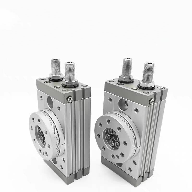 Vérin rotatif pneumatique MSQB50A solution de positionnement angulaire 190° - 4