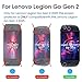 amFilm 2 Pack Screen Protector for Lenovo Legion Go Gen 2 8.8'' Handheld 2025, Tempered Glass, 8.8 inch Full Coverage, Transparent Ultra HD, Anti-Scratch, Anti-Fingerprint