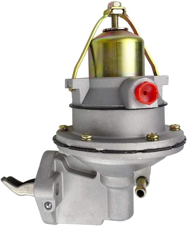 Mechanical Fuel Pump for Mercruiser for Mercury Marine MC120 MC170 MC180 MC190 Engine Penta 2.5L 3.0L 3.7L 3.7-LX 1995-2001 - (Color: Silver)