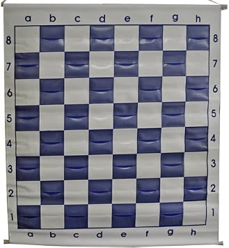 36 Pouch-Style Chess Demonstration Set with Deluxe Carrying Bag - Clear Plastic Pieces