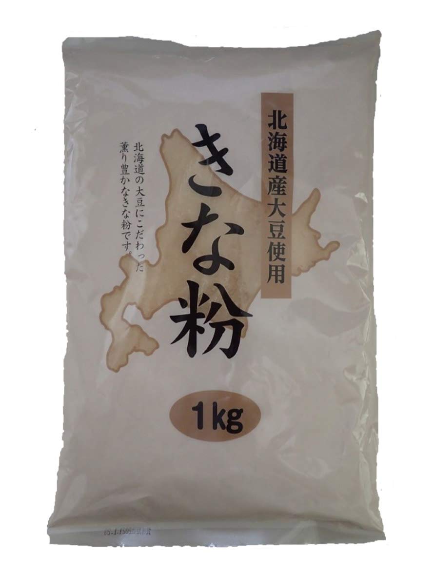 伊福穀粉工場 北海道産きな粉 1kg×2個