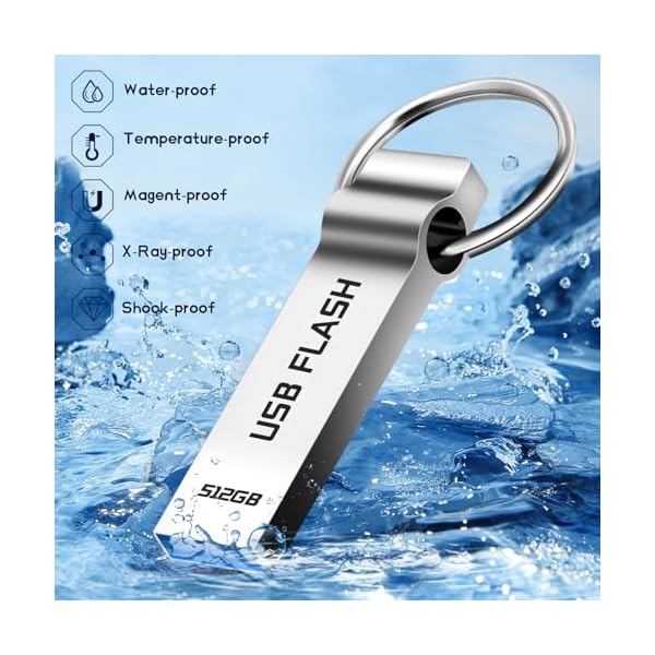 kacbuy USB Stick High Speed Speicherstick wasserdichte USB-Flash-Laufwerk für Laptop/Tablet/Computer – Bild 7