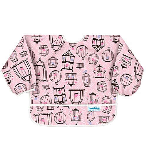 バンキンス スリーブビブ 長袖タイプ 6~24ヶ月 Tweet(ピンク) 面ファスナータイプ SUV200