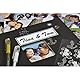 Hama Fotoalbum 24x17 cm (Spiral-Album mit 50 weißen Seiten, Fotobuch mit Pergamin-Trennblättern, Album zum Einkleben und Selbstgestalten) schwarz (Packung mit 3)