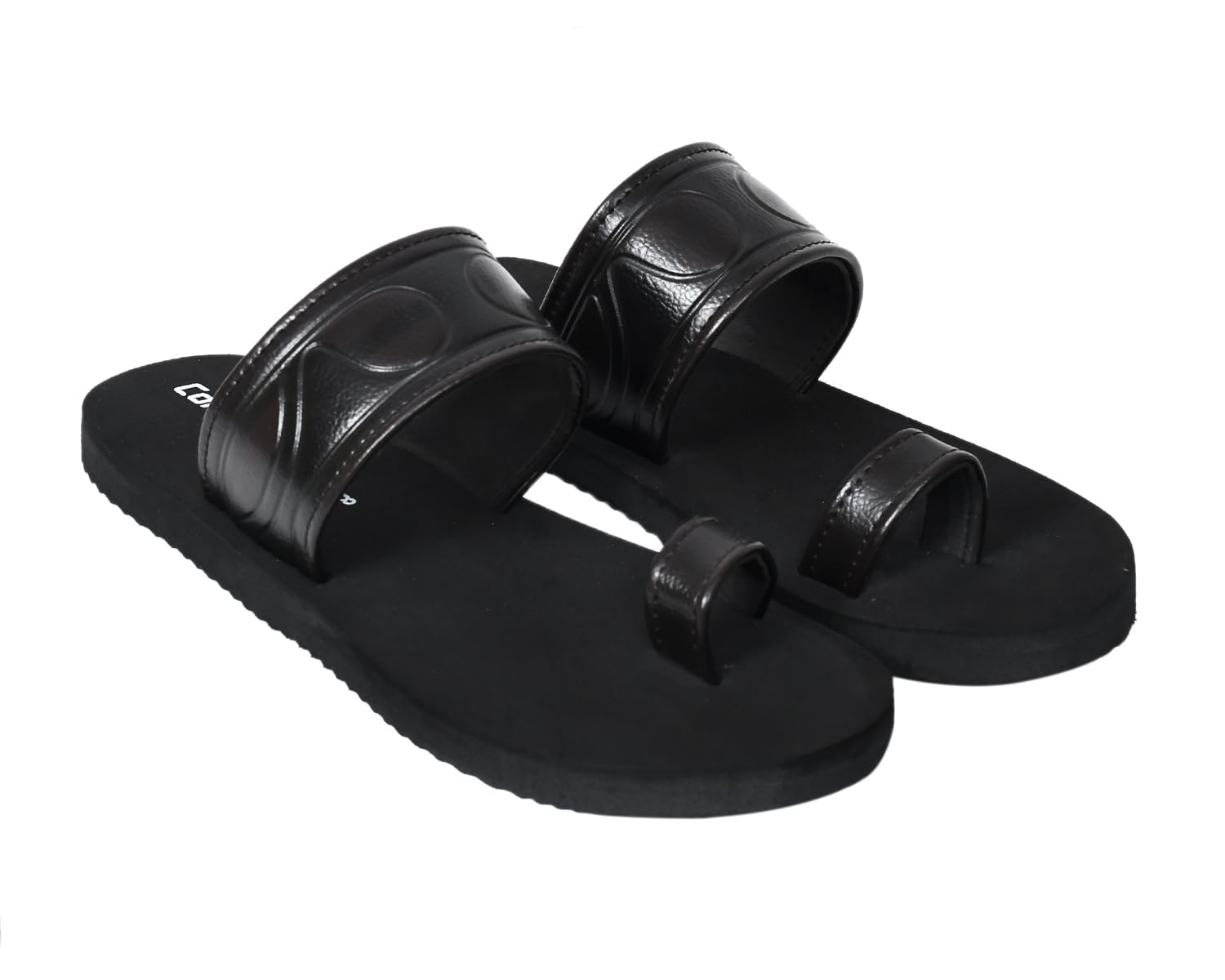 comforplus Men’s Stylish Toe Ring Slippers | Anti-Skid Waterproof Flip Flops | Strong Strap Comfortable Chappal | Lightweight Durable Daily Wear Sandals for Indoor Outdoor Use (New Article 7)-picture-39