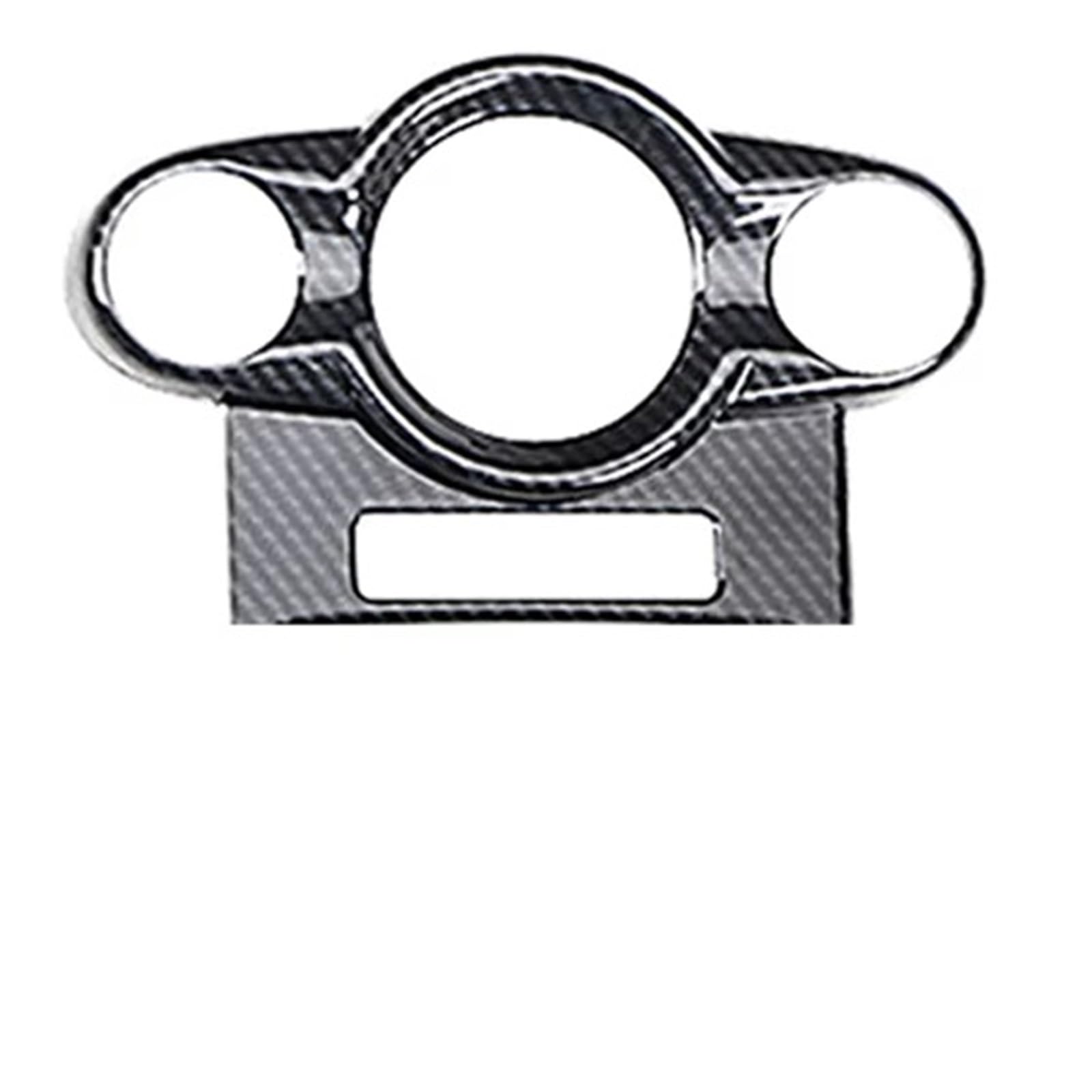 Centre Console Trim for Fiesta 2009-2013 2010 2011 2012 Air Conditioning Control Panel Cover Trim Sticker Center Console Control Panel Trim(2012-2013)