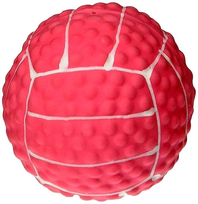 RvPaws Natural Latex Rubber Soft Sports Interactive Ball Toy with Squeaky Sound and Water Floating Playing Ball for Puppy, Small and Medium Dog (Red) (B0C7GH6SBH) Amazon Price History, Amazon Price Tracker