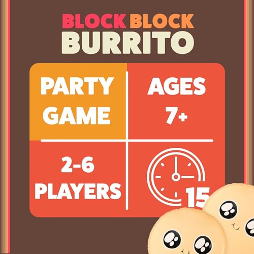 Image of Exploding Kittens Block Block Burrito Expansion Pack 2-6 Players - Ages 7+ - 15 Minutes to Play - Original Game Required, Inflatable Shields - Party & Family Card Games for Kid & Adults