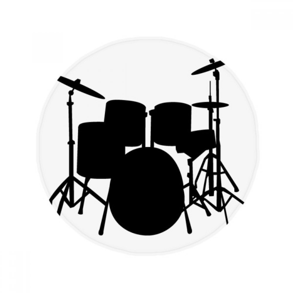 Tapis de bain drum kit musique antidérapant pour sol et animaux