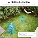 Cameras for Home Security-2K Wireless Security Camera Outdoor with AI Motion Detection & Siren, Non-Stop Solar Powered Charging, Color Night Vision, SD/Cloud Storage, Waterproof, S1 4P - Image 3