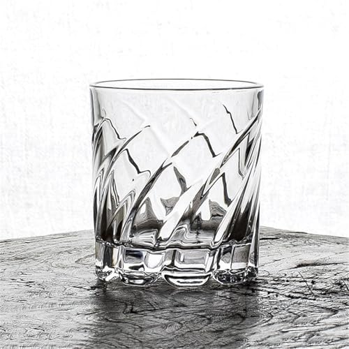 Vasos de whisky Old Fashioned de 10 oz sin plomo para hogar 4