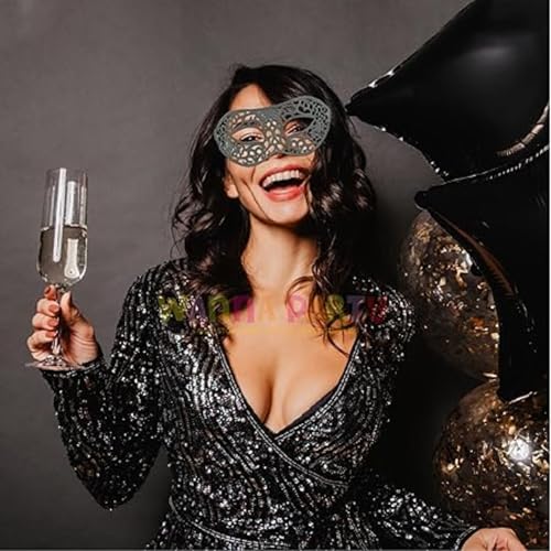 Image of Wanna Party Masquerade Venetian Style Theater Masquerade Mask for Men and Woman, Prom Party Mask