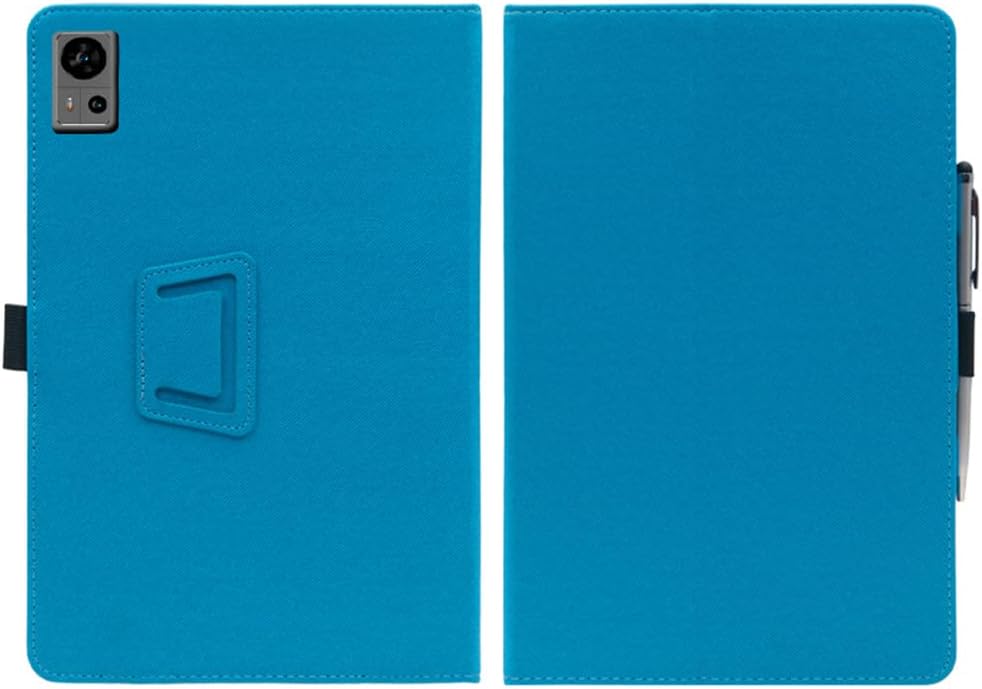 Compatible with UMIDIGI G5 TAB 10-INCH Tablet case, Full Coverage Ultra Slim PU Leather Cover Case Folding Stand Cover Protective Tablet Cover with Hand Strap Magnet (Light Blue)