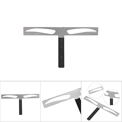 Miniatura 9 de Regla de cejas, kit de plantillas para cejas, kit de plantillas de modelado de cejas, plantilla de modelado de extensión, diseño de posicionamiento