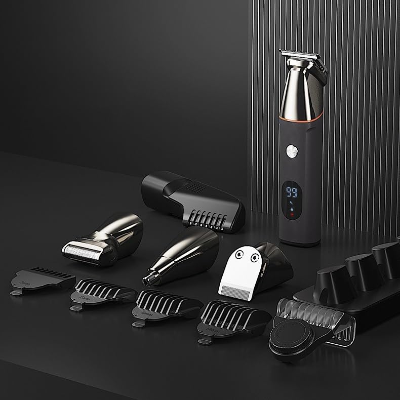 Digital-Multifunctional-Hair-Clipper-Electric-Hair-Clipper-Oil-Push-Clipper-Carving-Nose-Hair