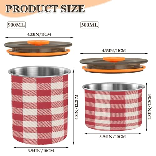Envase hermético para café acero inoxidable 30 oz miniatura 3