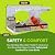 Nature Gear Acrylic Clear Bird Feeders for Window Viewing, Weather Resistant & Easy to Clean with Sliding Tray, Clear Window Bird Feeder with Strong Suction Cups, Extended