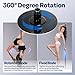 VIVOHOME 45mm Portable Spinning Dance Stripping Pole for Home Fitness Black