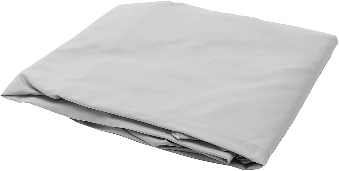 Patio Egg Chair Covers with Zipper Durable Large Wicker Egg Swing Chair Covers Heavy Duty Weather Outdoor Hanging Chair Cover (Black)