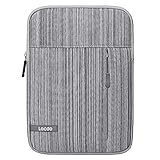 Lacdo Tablet Sleeve Case for 10.2-inch iPad 2021-2019 | 11 inch New iPad Pro | 10.9 inch iPad Air 4 | 10.5 inch iPad Pro | iPad Air 3 2 | iPad 6 5 4 3 2 | Galaxy Tab A7 10.4 Protective Bag, Dark Gray