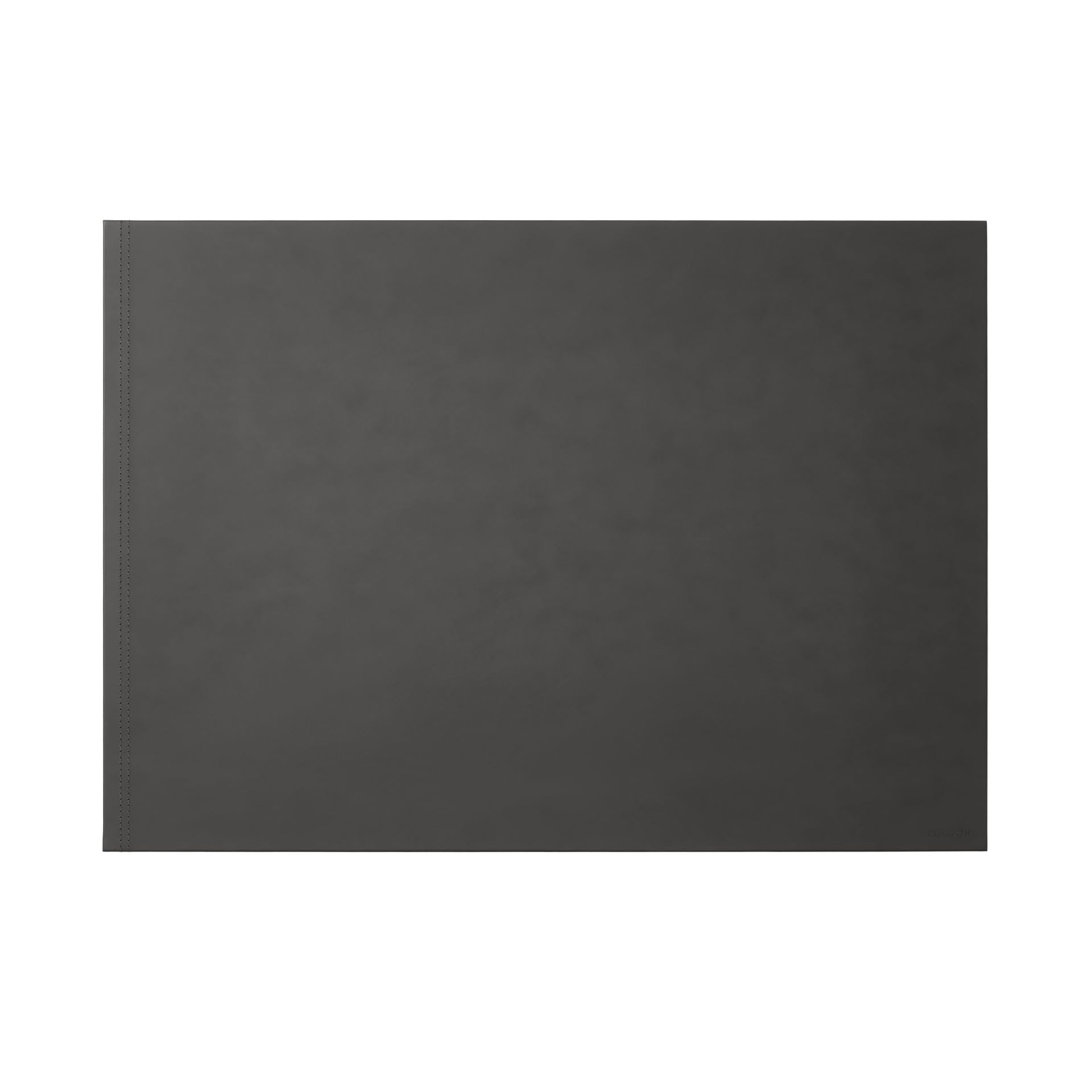 Eglooh - Clio – podkładka na biurko skóra antracyt szary cm 50 x 35 cm – wytrzymała struktura ze stali, wyrafinowane ręcznie szwy i antypoślizgowe dno – Made in Italy