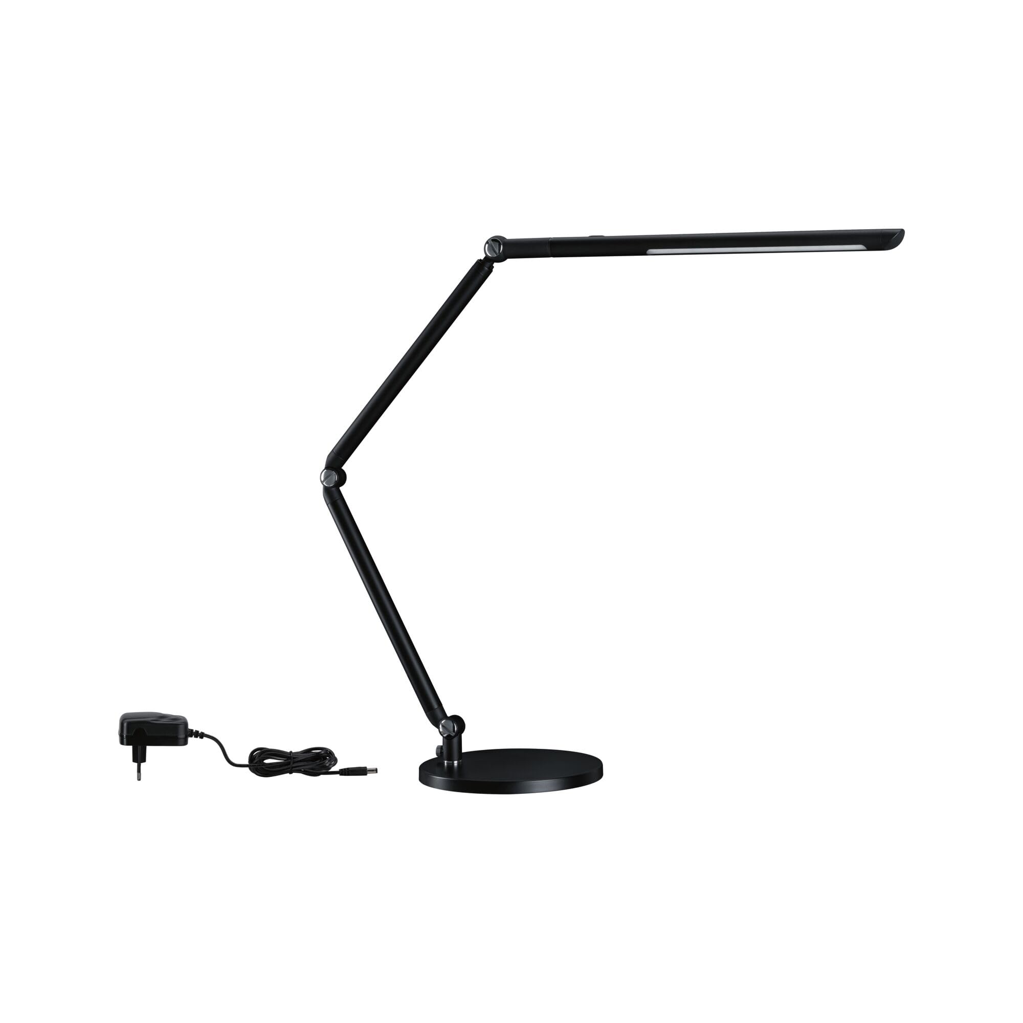 Paulmann 78912 LED Schreibtischleuchte FlexBar White Switch Tunable White incl. 1x10,6 Watt dimmbar Assistenzleuchten Schwarz Tischleuchte 3000 K