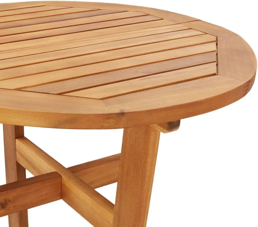 Furniture Sets 5 Piece Patio Bar Set Solid Wood Acacia Outdoor Furniture