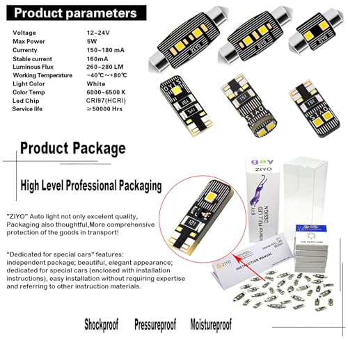 Kit de luces LED interiores para BMW E84 X1 2009-2015 miniatura 6