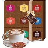 Coffee Gifts - Gourmet Coffee Gift Set |9 Ground Coffee Assortment Gift Set |Coffee Sampler Gift Set, Tasting Kit |Gifts For Coffee Lovers |Ground Coffee Gift Basket |Gifts For Men And Women