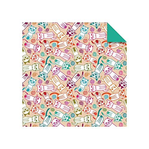Origami Paper 100 Sheets Cat Patterns 6