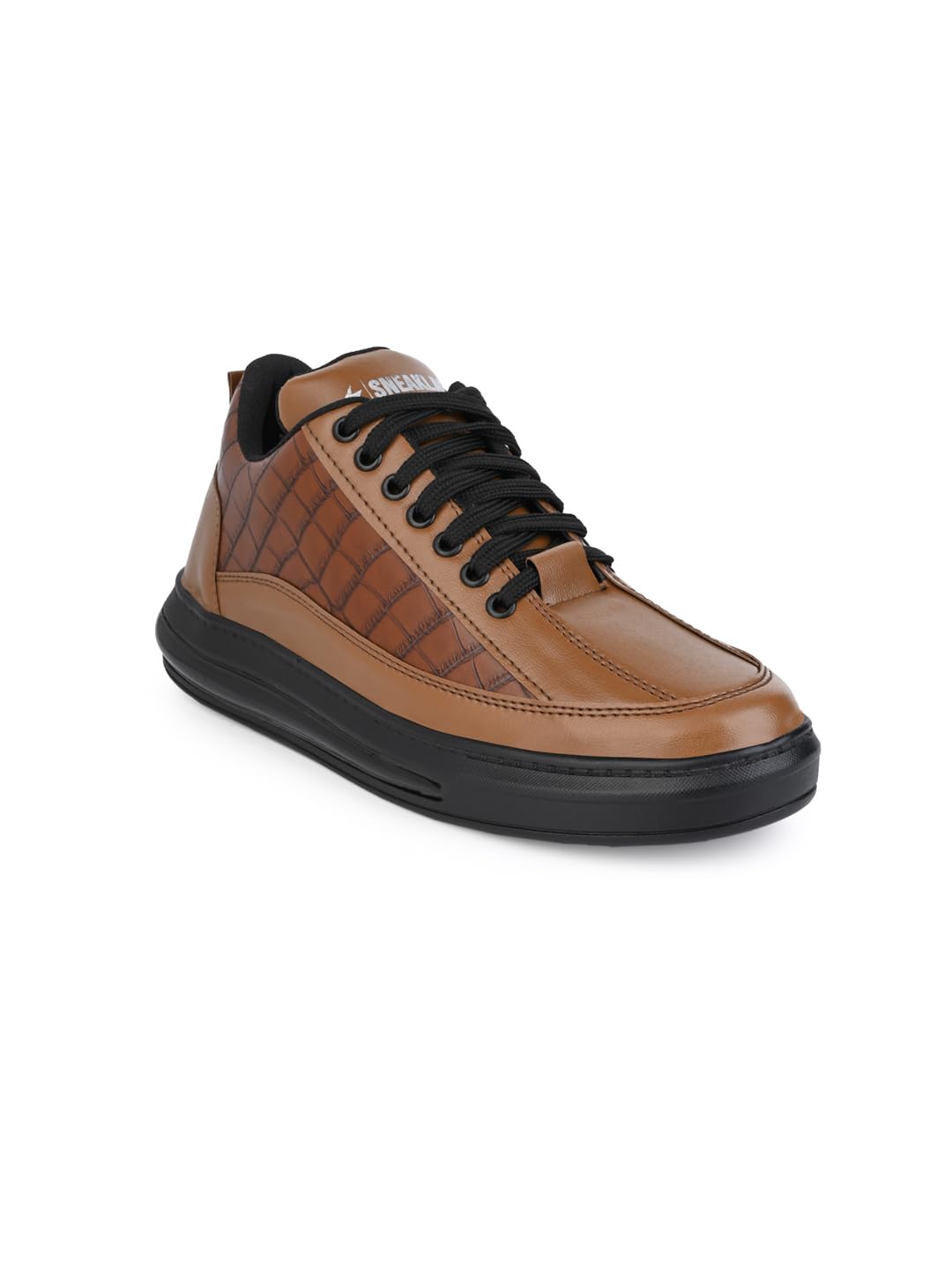 SNEAKLAB Gator-01_Black Walking,Trekking,Comfort,Outdoor,Trendy,Lightweight high Ankle Shoes for Mens (Tan, 10) (B0D6KLRC4Y) Amazon Price History, Amazon Price Tracker