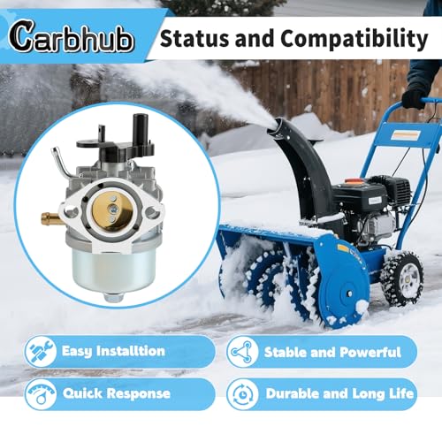 image for Carbhub 801396 Carburetor for 801233 801255 Snowblower Thrower Toro CC