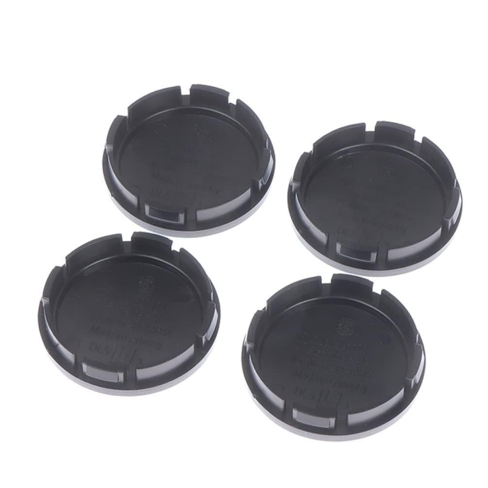 LORGL 4pcs 55mm 56mm 65mm 70mm 76mm Wheel Center Cap Logo Hub Cover Badge for VW Jetta Car Accessories