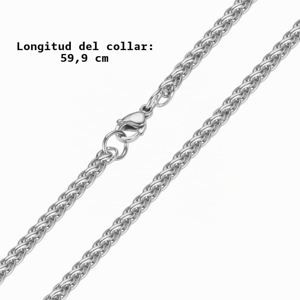 Stray Kids Colgante Collar de Acero Inoxidable