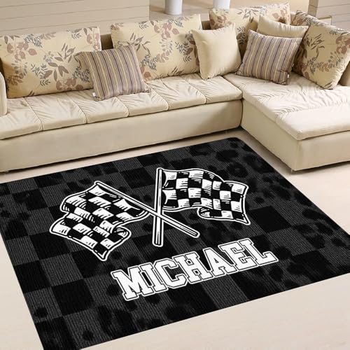 Tapete Decorativo Personalizado con Diseño de Carreras