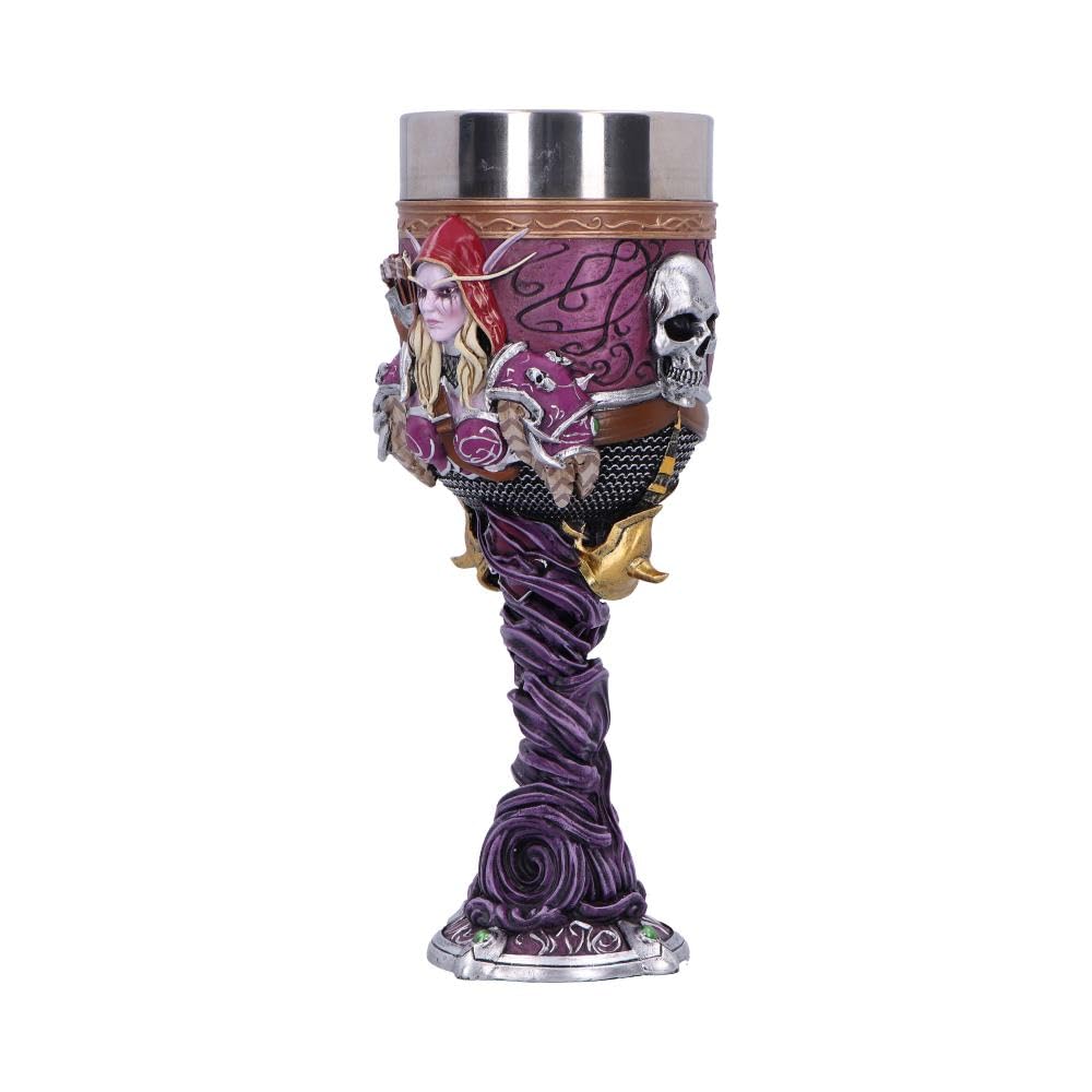 Amazon.com | Nemesis Now World of Warcraft Sylvanas Goblet, 19.5cm