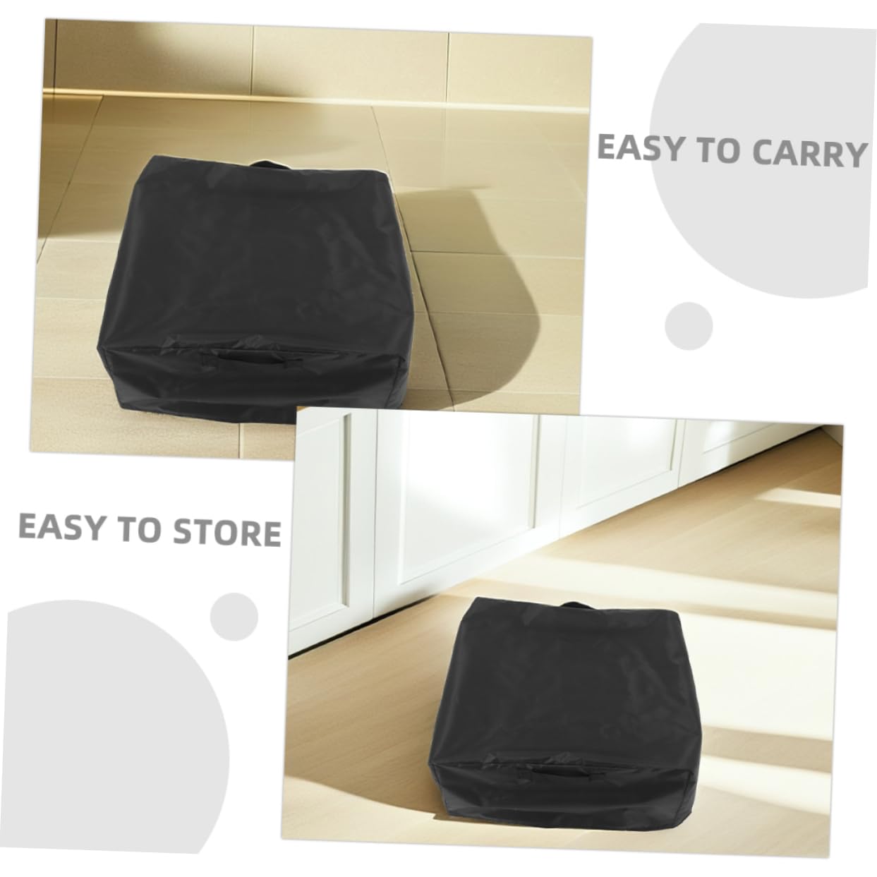 Cubierta Horno para Pizza Negro de Portátil 420d Oxford