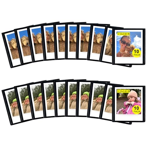 CAIYOULE 20 Packs Magnetic Picture Frame for Polaroid Go Instant Photo