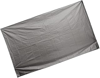 Cabilock 1Pc Dossel Ao Ar Livre Toldo Sombra Ao Ar Livre Toldo Vela Proteção Ao Ar Livre Dossel Criança Revestido De Prata Cinza Passeios Jardim Piscina Sombra Vela