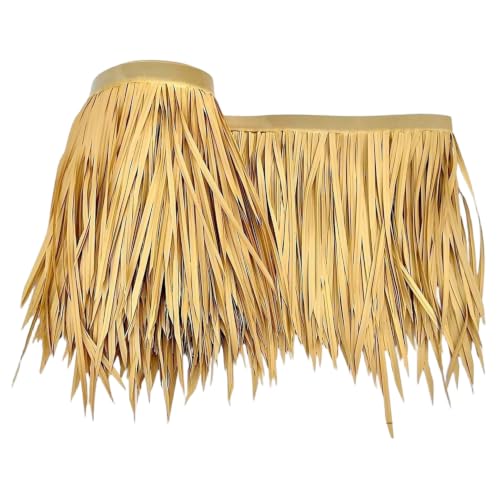 Rollo de paja tiki ignífugo y duradero para proteger y decorar techos de palapas 2