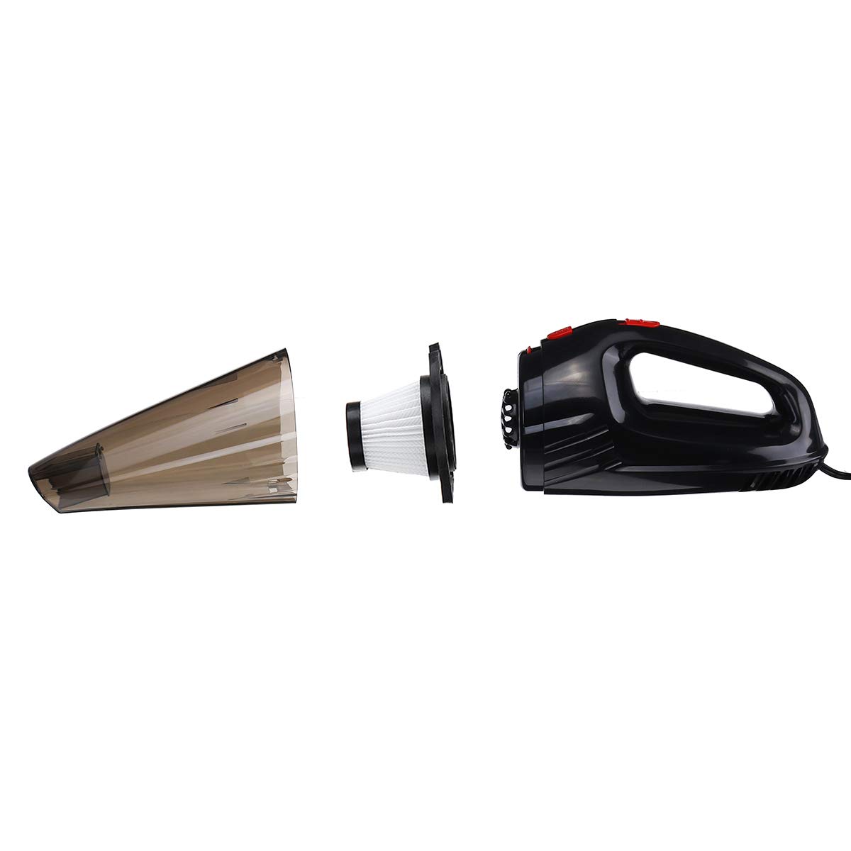 YONGYAO 4000Pa 12V 120W Coche Aspirador de Mano húmedo seco multifunción portátil Potente succión