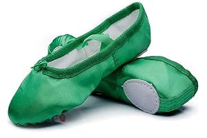 Sparkling Tinkerbell Ballet Shoes for Young Dancers